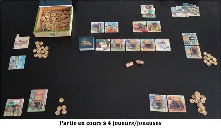 Test de Gold River de Bruno Cathala et Bruno Faidutti chez Lumberjacks Studio