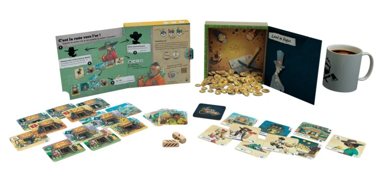 Test de Gold River de Bruno Cathala et Bruno Faidutti chez Lumberjacks Studio
