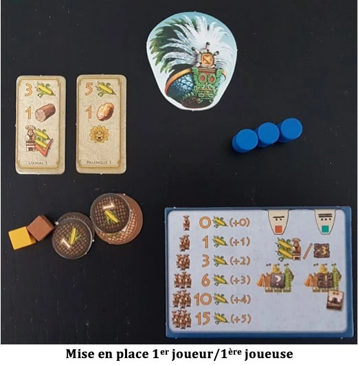 Test de Tzolk’in, le calendrier Maya, de Daniele Tascini et Simone Luciani chez Iello
