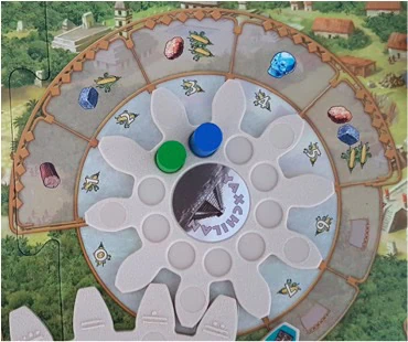 Test de Tzolk’in, le calendrier Maya, de Daniele Tascini et Simone Luciani chez Iello
