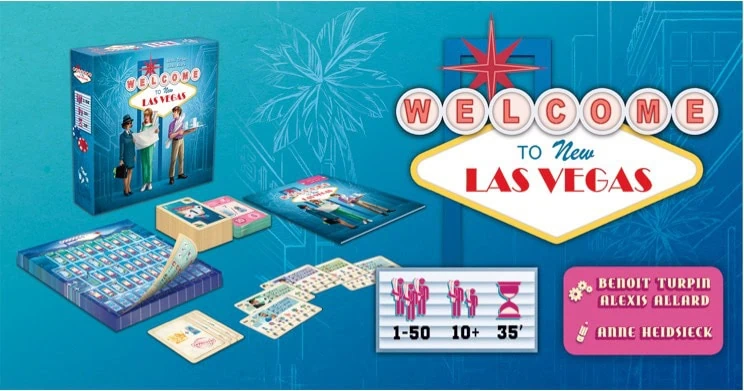 Test de Welcome To New Las Vegas de Benoit Turpin et Alexis Allard chez Blue Cocker