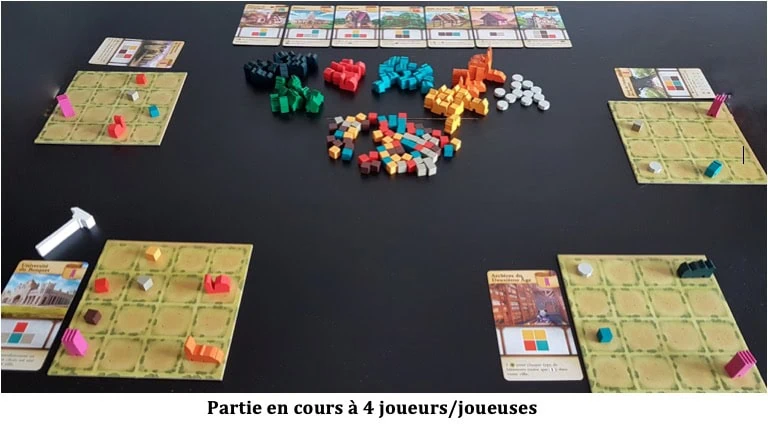 Test de Les Petites Bourgades, Tiny Towns, de Peter McPherson chez Lucky Duck Games