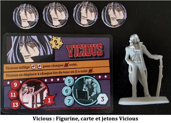 figurine vicious de Cowboy Bebop Space Serenade 