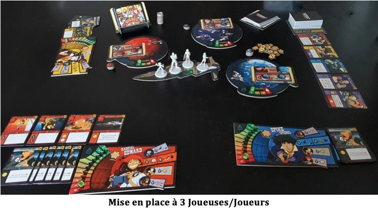 cartes et figurines de Cowboy Bebop, Space Serenade