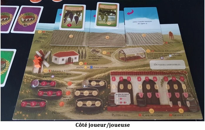 Test de Viticulture l’Edition Essentielle de Jamey Stegmaier, Alan Stone et Morten Monrad Pedersen chez Matagot.