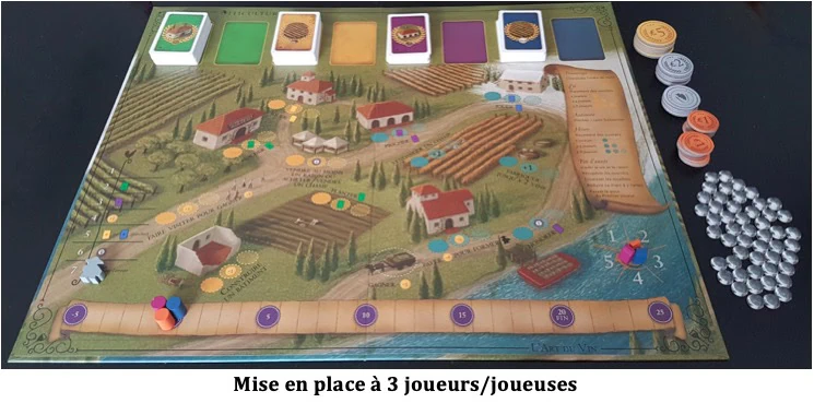 Test de Viticulture l’Edition Essentielle de Jamey Stegmaier, Alan Stone et Morten Monrad Pedersen chez Matagot.