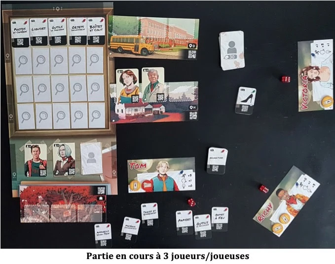 Test de Chronicles Of Crime : Welcome to Redview de Ghislain Masson et David Cicurel chez Lucky Duck Games