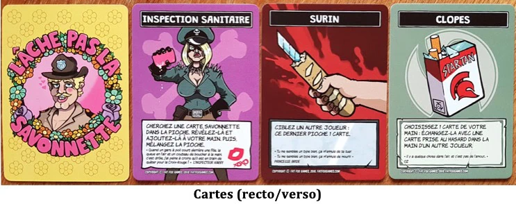 Test de Lâche Pas La Savonnette de Martin Bruun Pedersen chez Don’t Panic Games