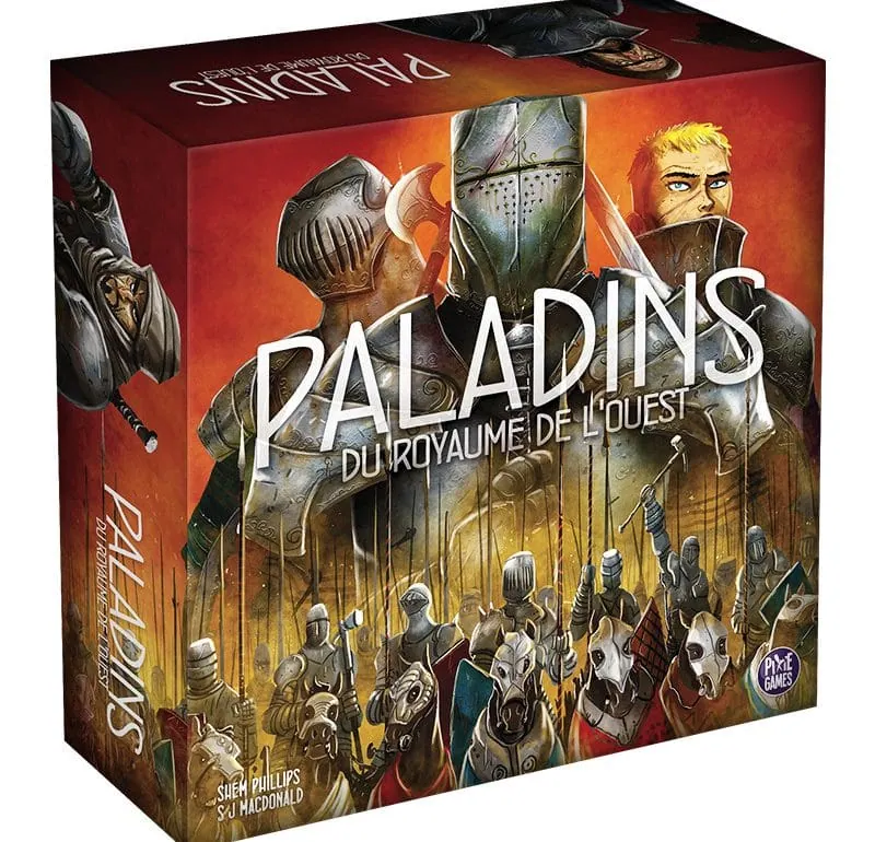 Paladins du Royaume De l'Ouest jeu