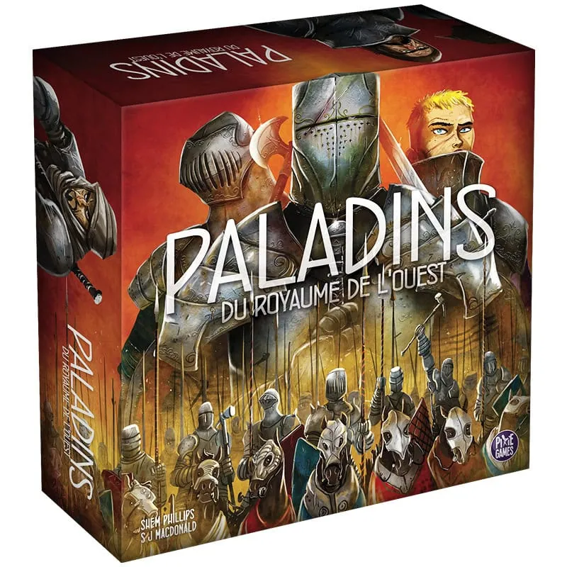 Paladins du Royaume De l'Ouest jeu