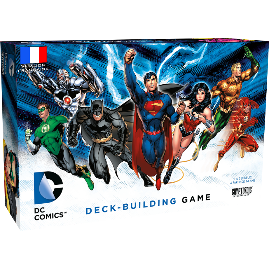DC Comics Deck-Building jeu