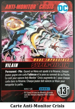 Test de DC Comics Jeu de Deck-Building : Extension N°1 Crisis