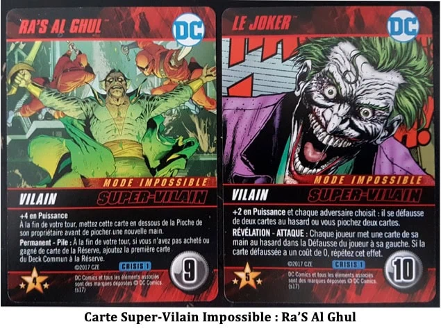 Test de DC Comics Jeu de Deck-Building : Extension N°1 Crisis