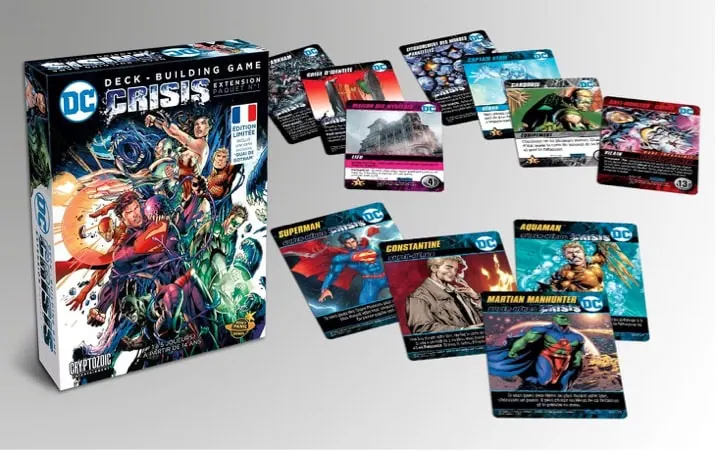 Test de DC Comics Jeu de Deck-Building : Extension N°1 Crisis