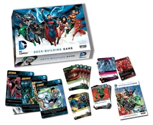 Test de DC Comics Deck-Building Game Matt Hyra et Ben Stoll chez Don’t Panic Games