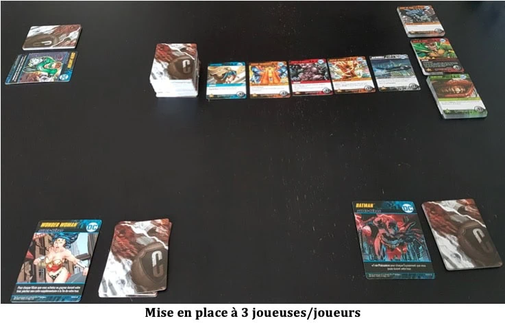 Test de DC Comics Deck-Building Game Matt Hyra et Ben Stoll chez Don’t Panic Games