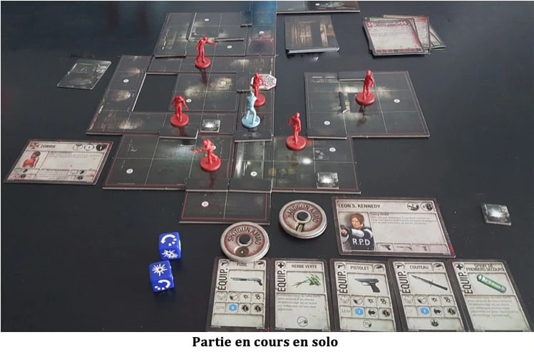 Test de Résident Evil 2 : le jeu de plateau