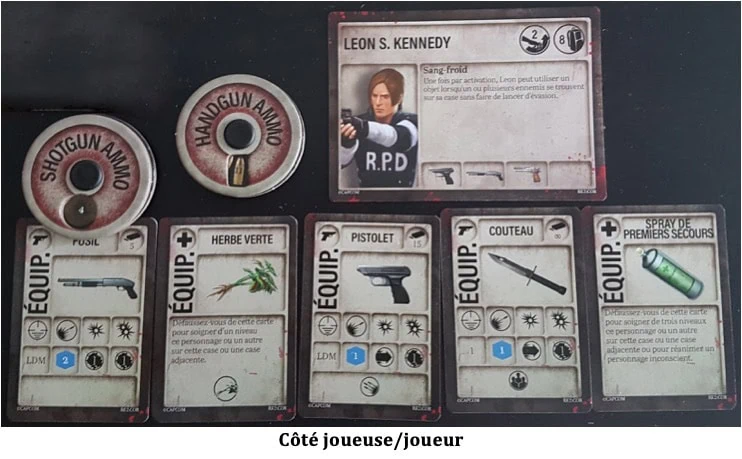 Test de Résident Evil 2 : le jeu de plateau