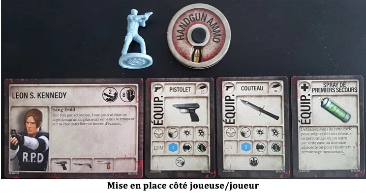 Test de Résident Evil 2 : le jeu de plateau