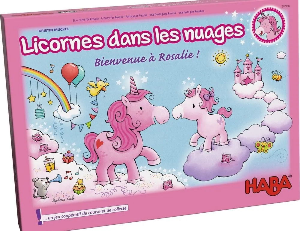 Ce Licornes dans les nuages, bienvenue Rosalie jeu