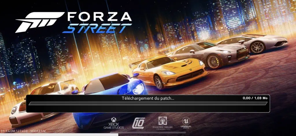 Patch Forza street IOS