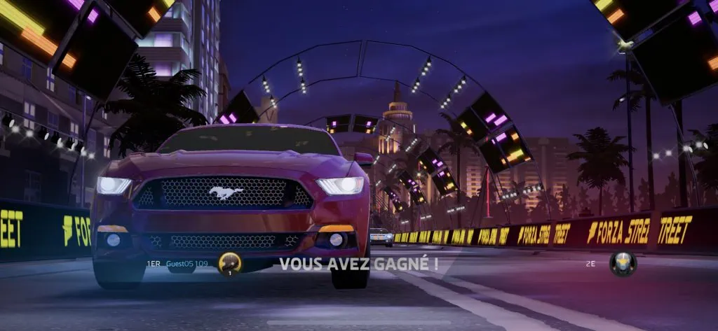 Test de Forza Street sur IOS