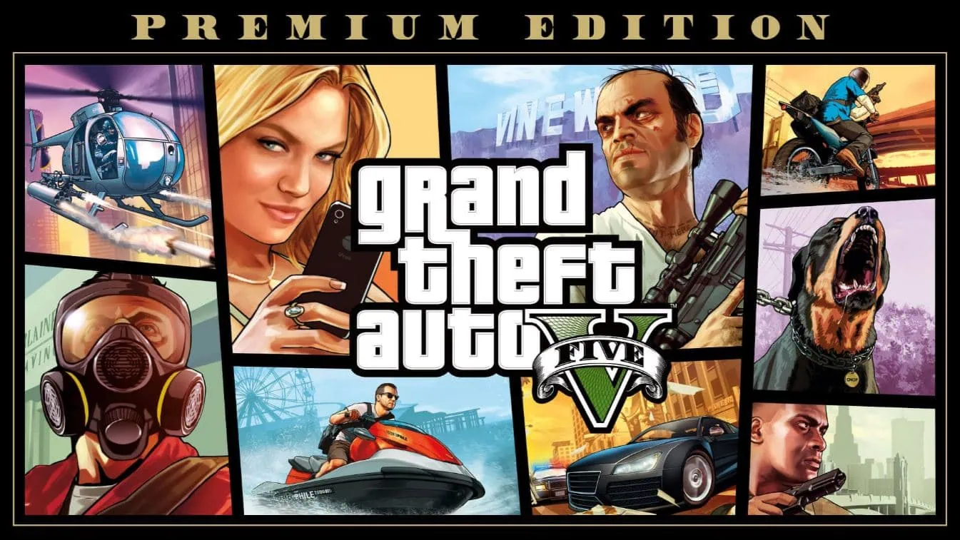 affiche GTA5 gratuit