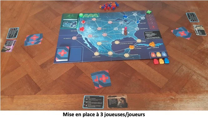 Test de Pandemic Zone Rouge Amérique du Nord