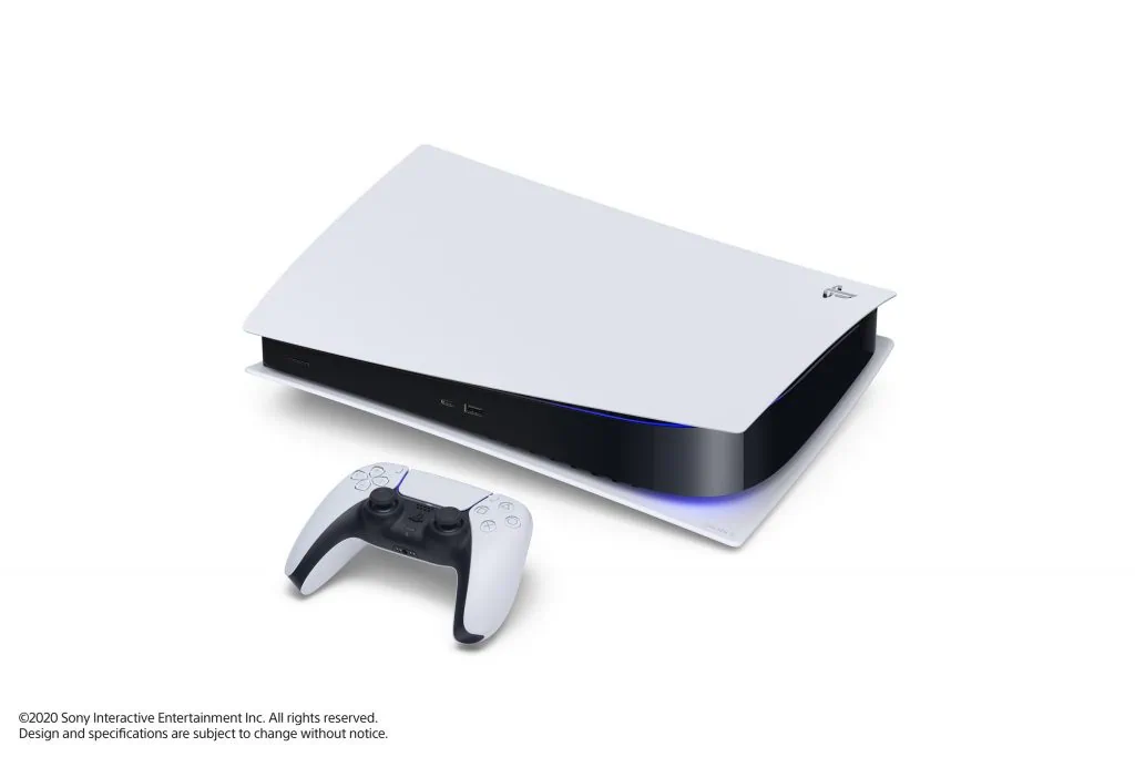 PS5 digital edition couché