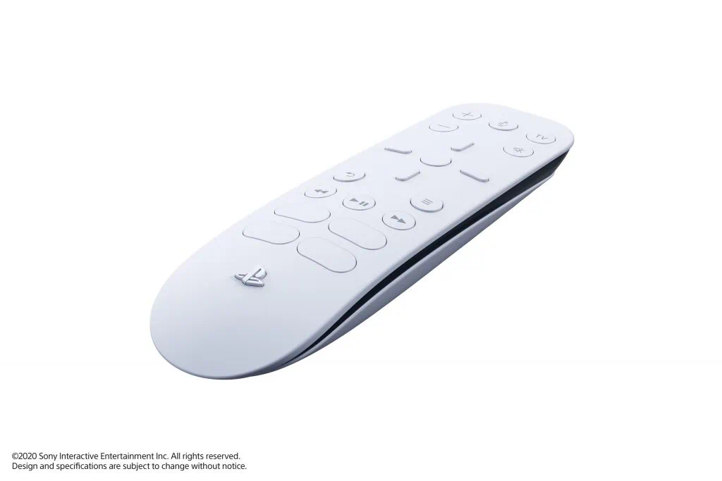 vu de profil de la télécommande de la PlayStation 5