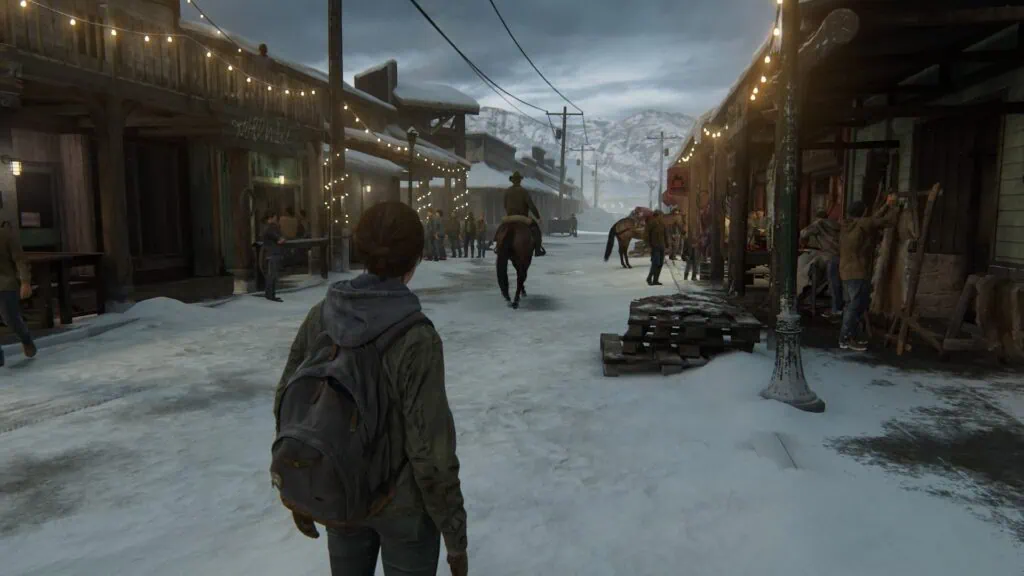 Ellie dans la ville