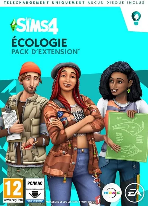 jaquette sims 4 écologie