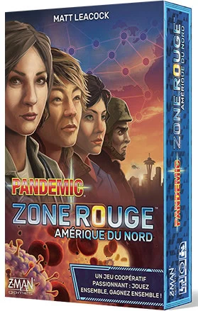 Pandemic Zone Rouge Amérique du Nord jeu