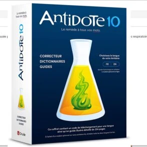 Nouvelle version de Antidote 10 v4.1