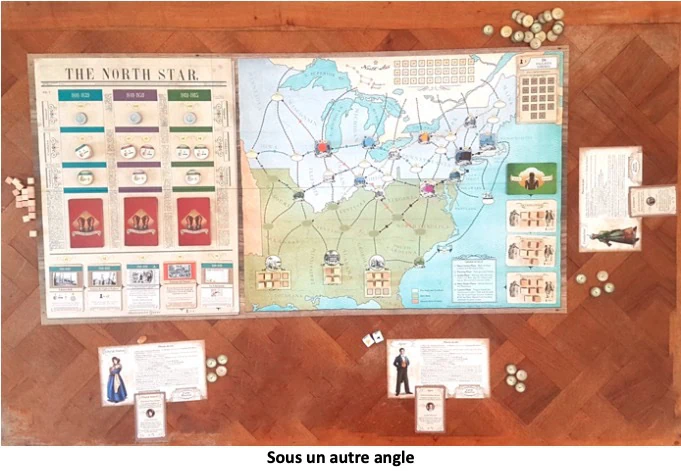 Test de Freedom, le Chemin de Fer Clandestin