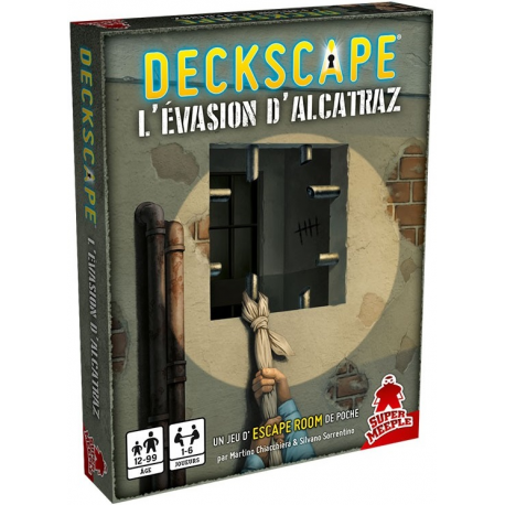 Deckscape l'Evasion d'Alcatraz jeu