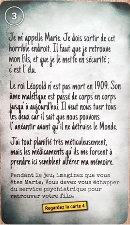 Test de Le Pendule des Morts