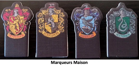 Les marqueurs Harry Potter Bataille à Poudlard