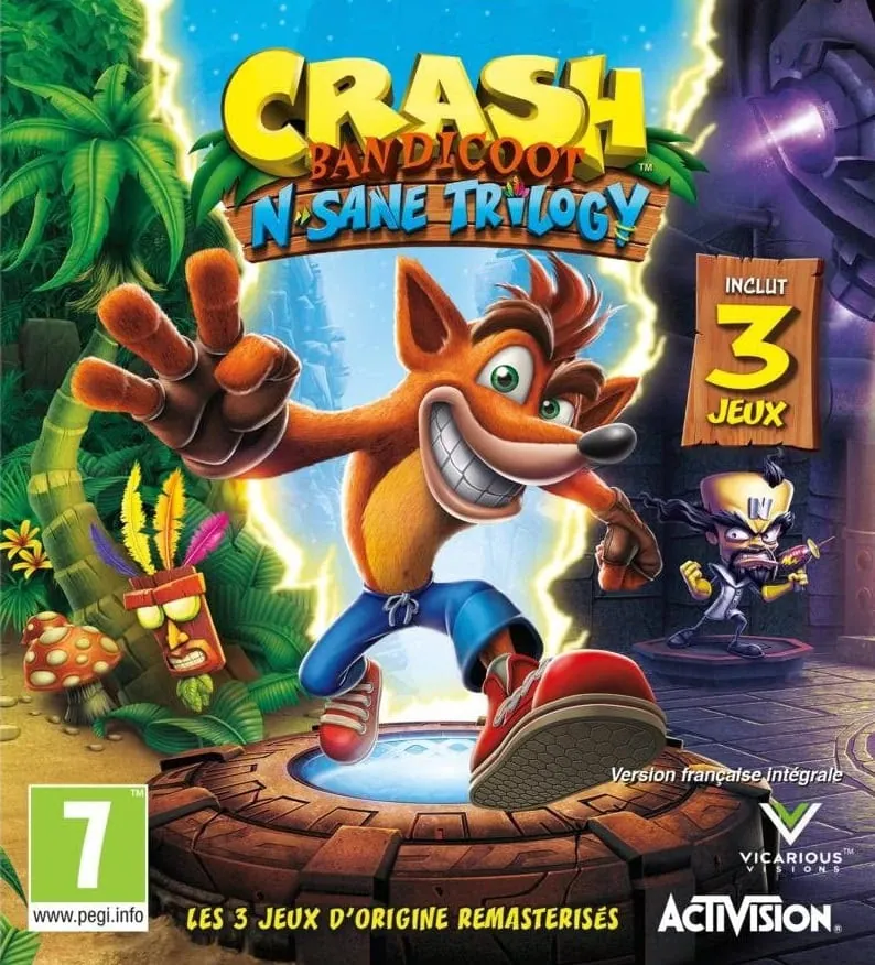 Crash Bandicoot N. Sane Trilogy ps5
