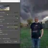 Menu changer ciel dans photoshop