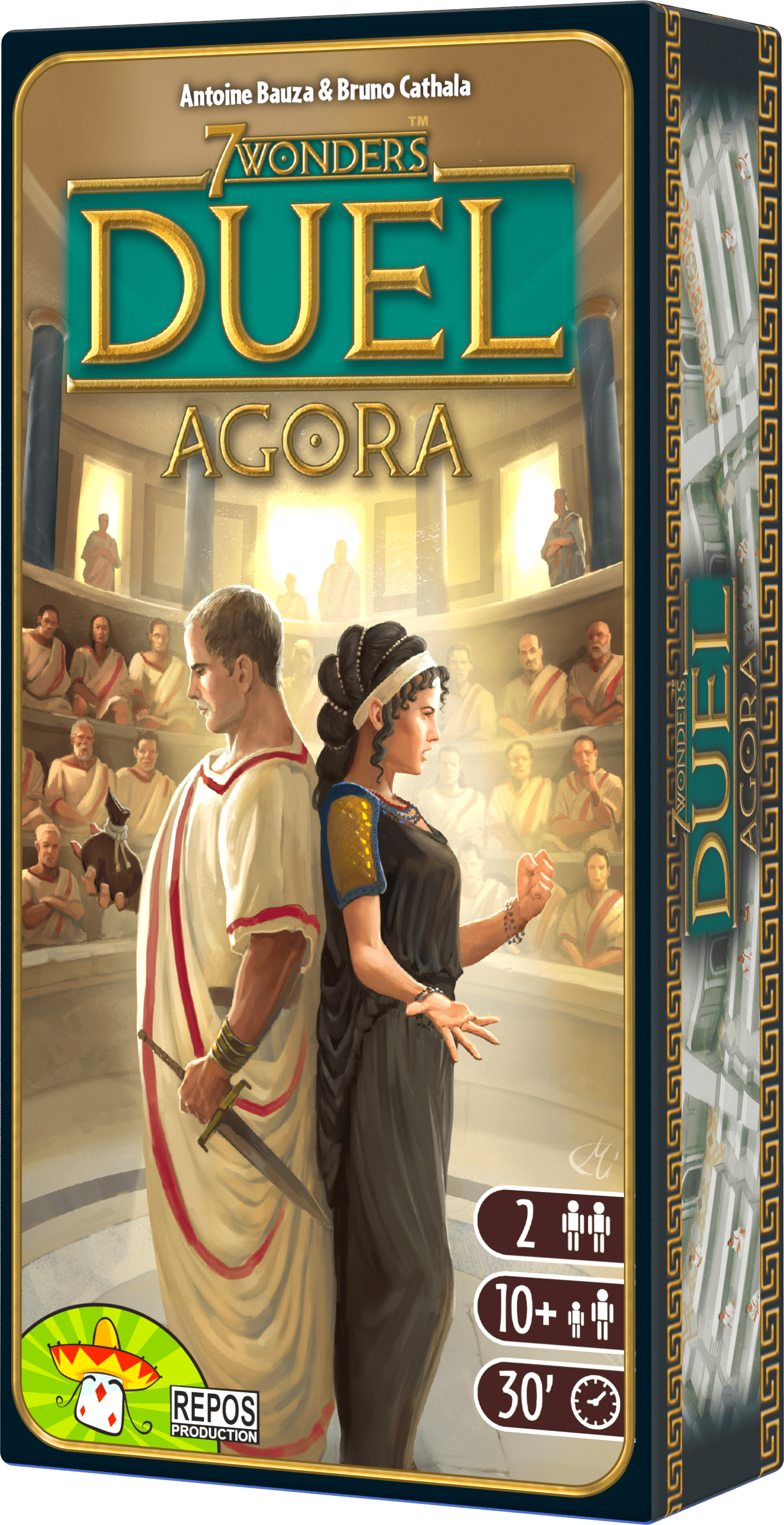 7 Wonders Duel Agora jeu