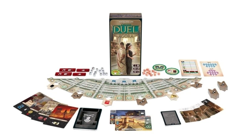 Test de 7 Wonders Duel : Agora