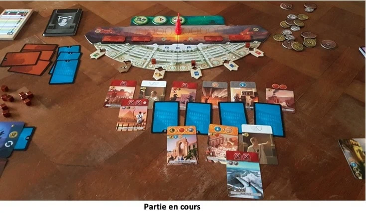 Test de 7 Wonders Duel : Agora