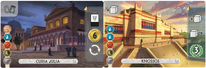 Test de 7 Wonders Duel : Agora