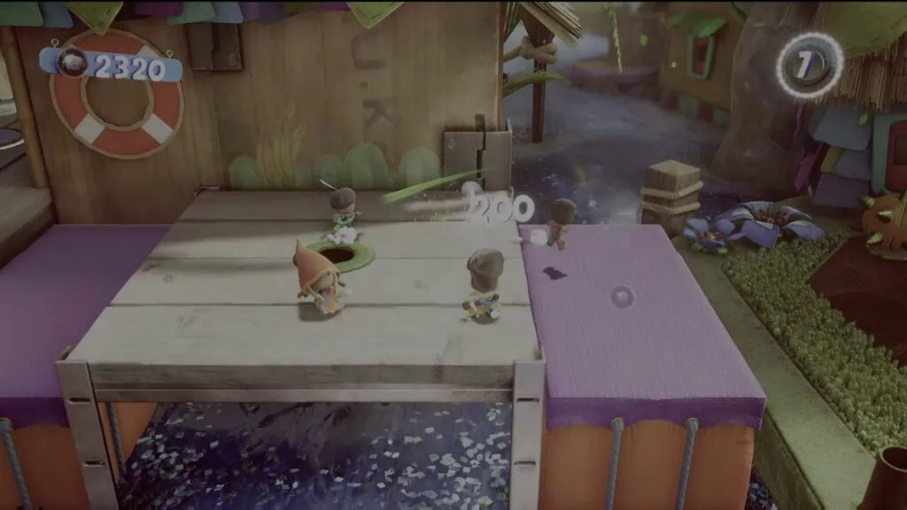 sackboy à 4 joueurs