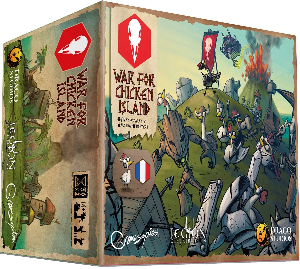 War for Chicken Island jeu