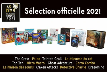 Sélection officielle 2021 As d'Or jeu de l'année