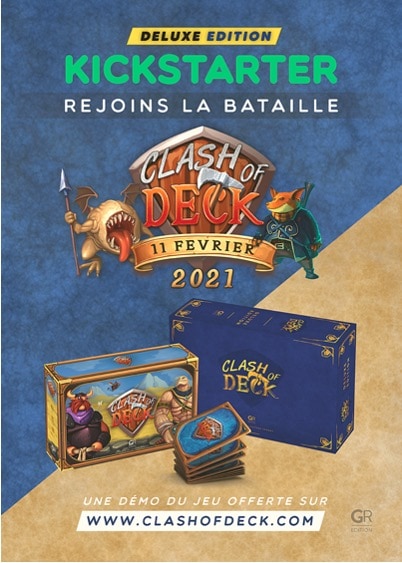 Clash Of Deck Deluxe box de Léandre Proust chez Grammes Edition