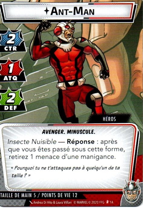 Test de Marvel Champions : Ant-Man