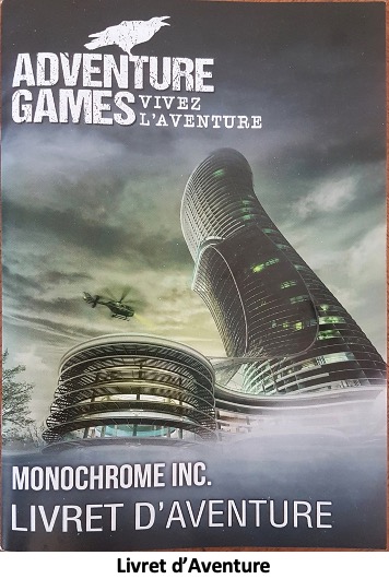Test d'Adventure Games : Monochrome Inc.